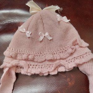 Newborn knitted hat